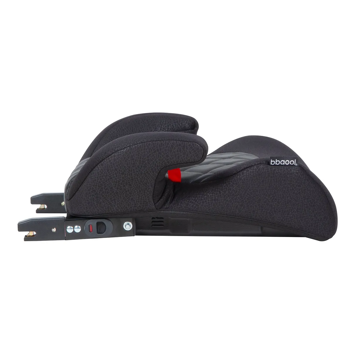 BBQOOL - Silla De Auto Alzador Up Isofix Black