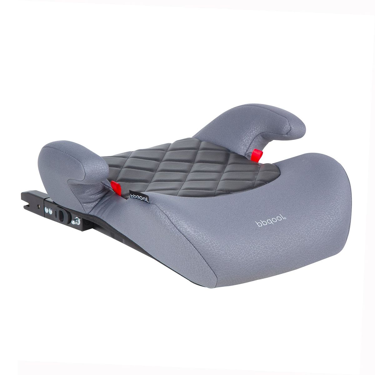 BBQOOL - Silla De Auto Alzador Up Isofix Grey