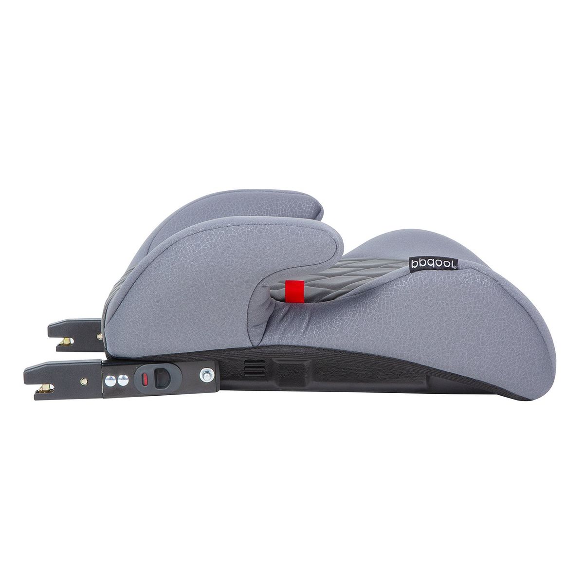 BBQOOL - Silla De Auto Alzador Up Isofix Grey