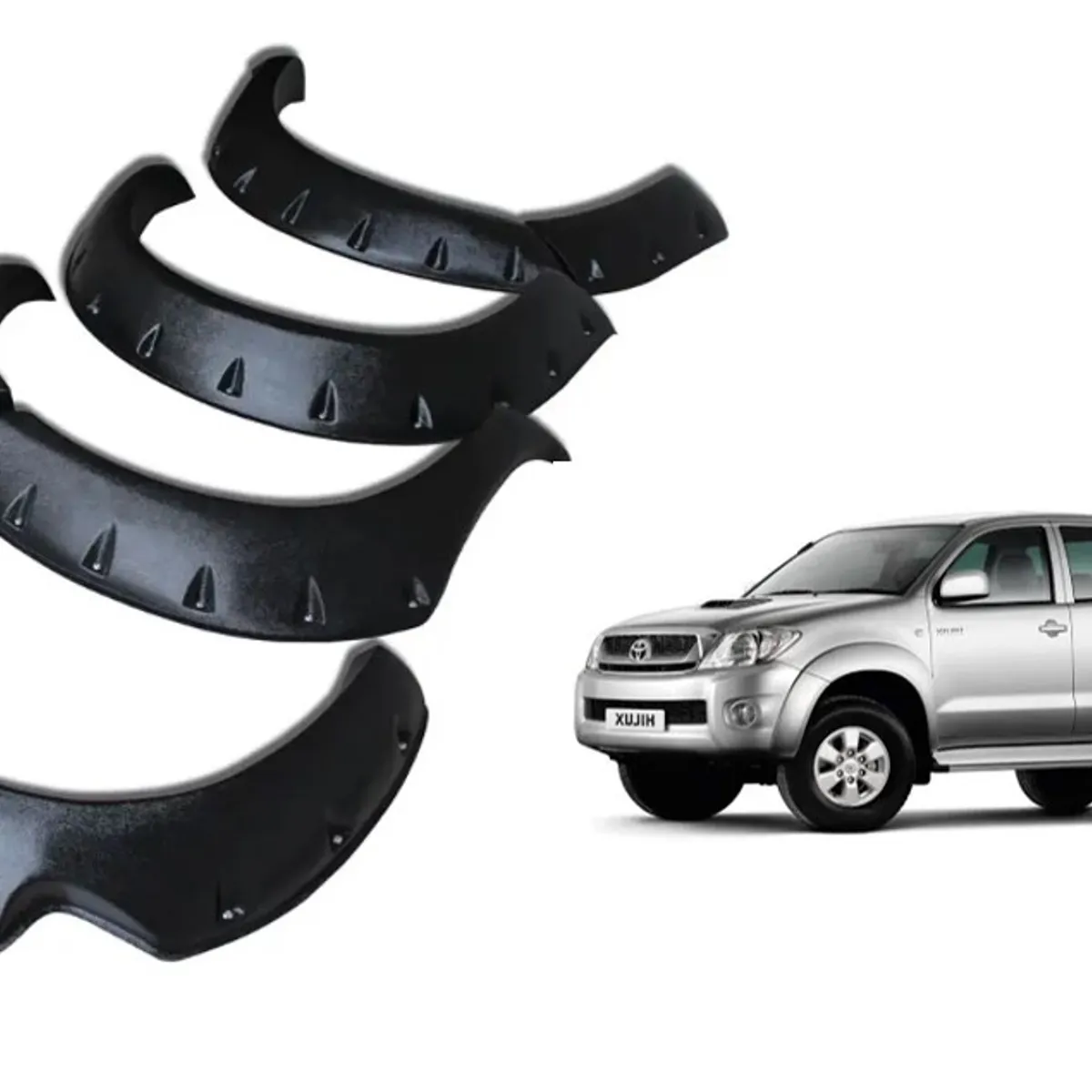 TOYOTA - Extensiones Fangueras Militares Hilux Vigo 2012-2016