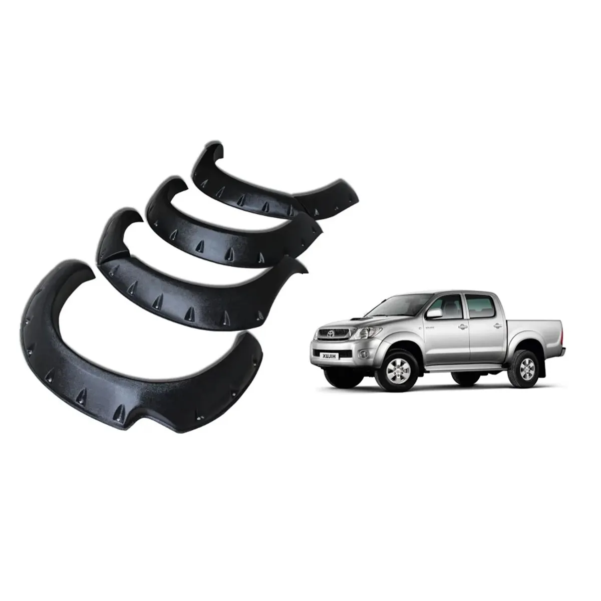 TOYOTA - Extensiones Fangueras Militares Hilux Vigo 2012-2016