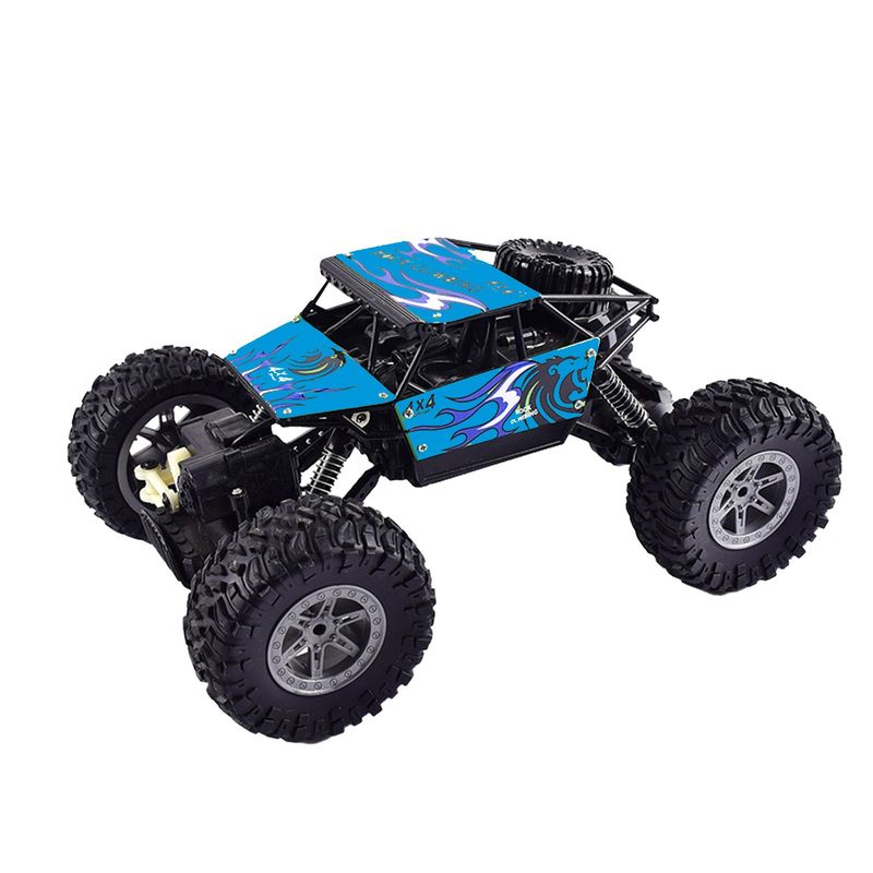 GENERICO - Auto Control Remoto 4x4 Batería Cargador Auto 262248 Azul
