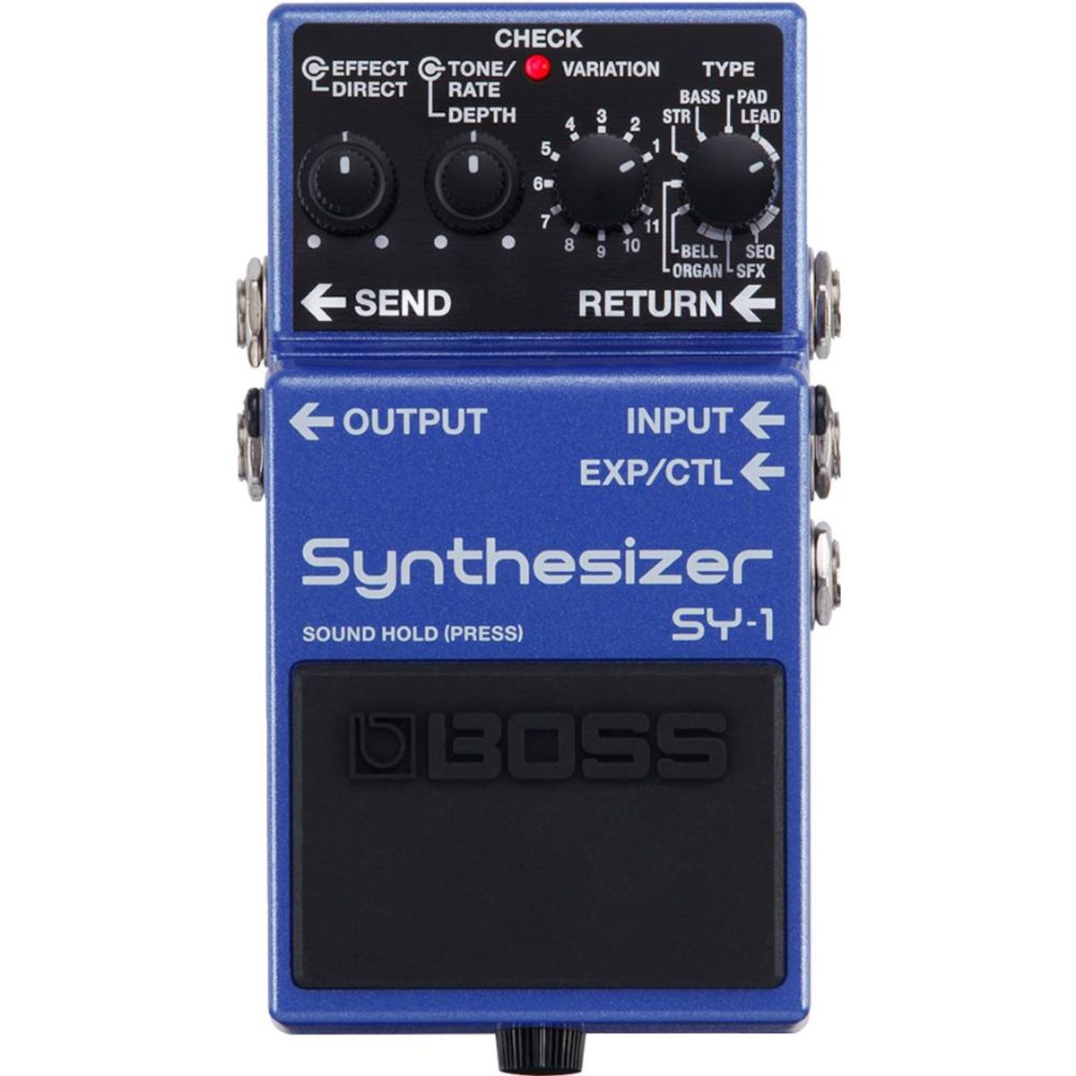 BOSS - Pedal de efecto Boss SY-1 Synthesizer - Azul