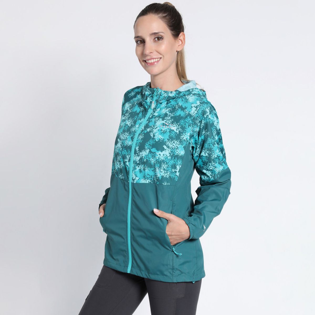 KANNU - Cortaviento Banano Empacable Mujer KANNU