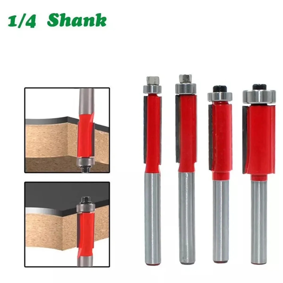 SHARK - Fresa Madera Copiadora Dif Medidas Vástago ¼