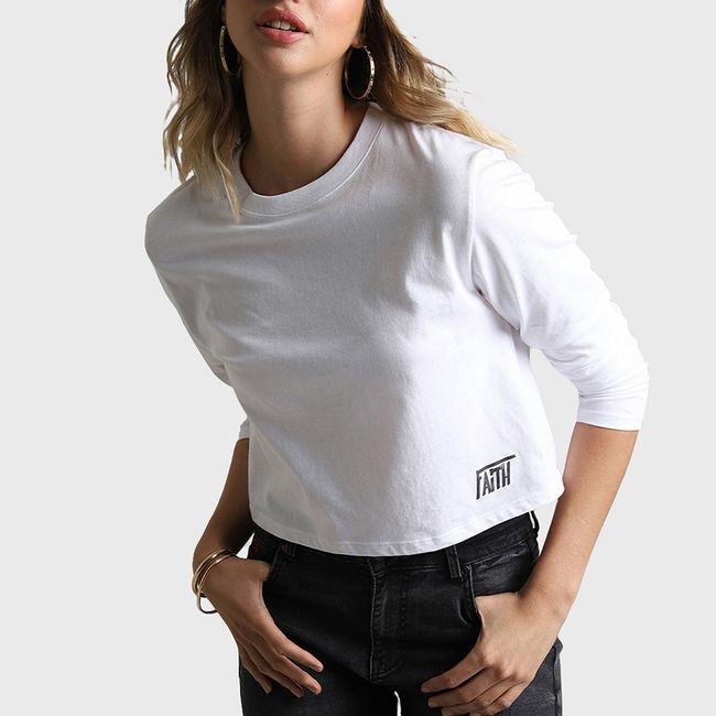 SOVIET - Polera Manga Larga Mujer Soviet SOVIET