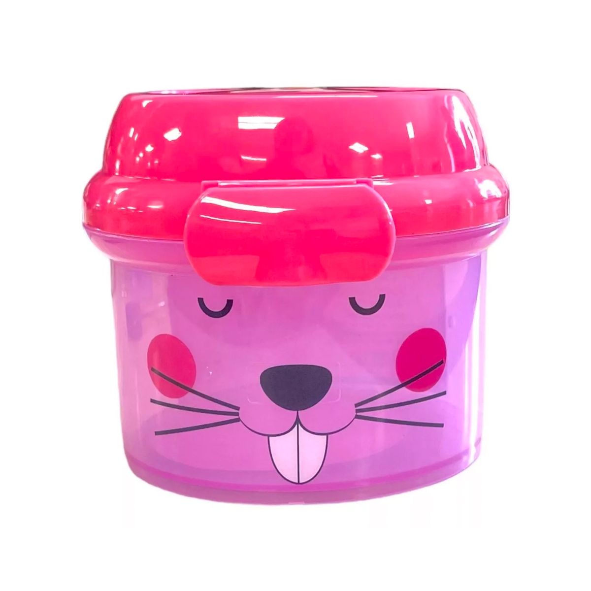KEEP - Porta Snack Animal Collection II 280 ml Amarillo/Morado/Rojo - KIDO