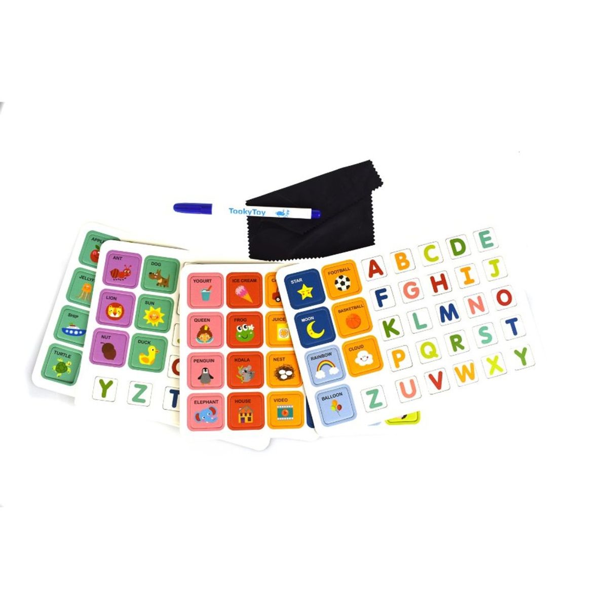 TOOKY TOY - Caja Magnética Alfabeto Tooky Toy