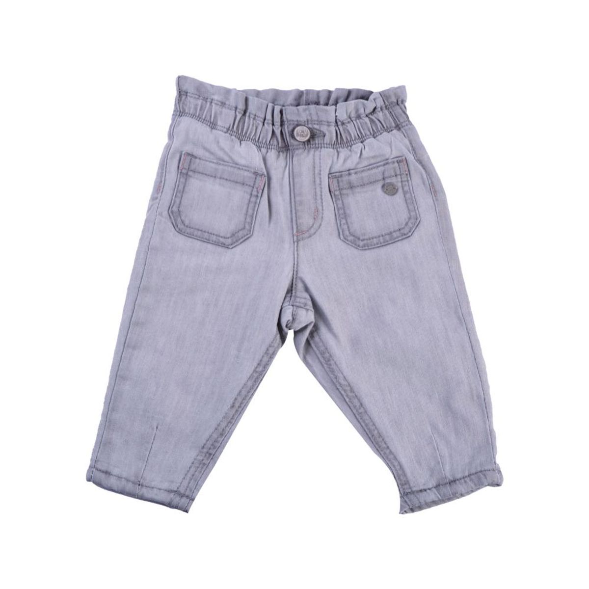 PILLIN - Jeans Bebé Niña Gris Pillin PILLIN