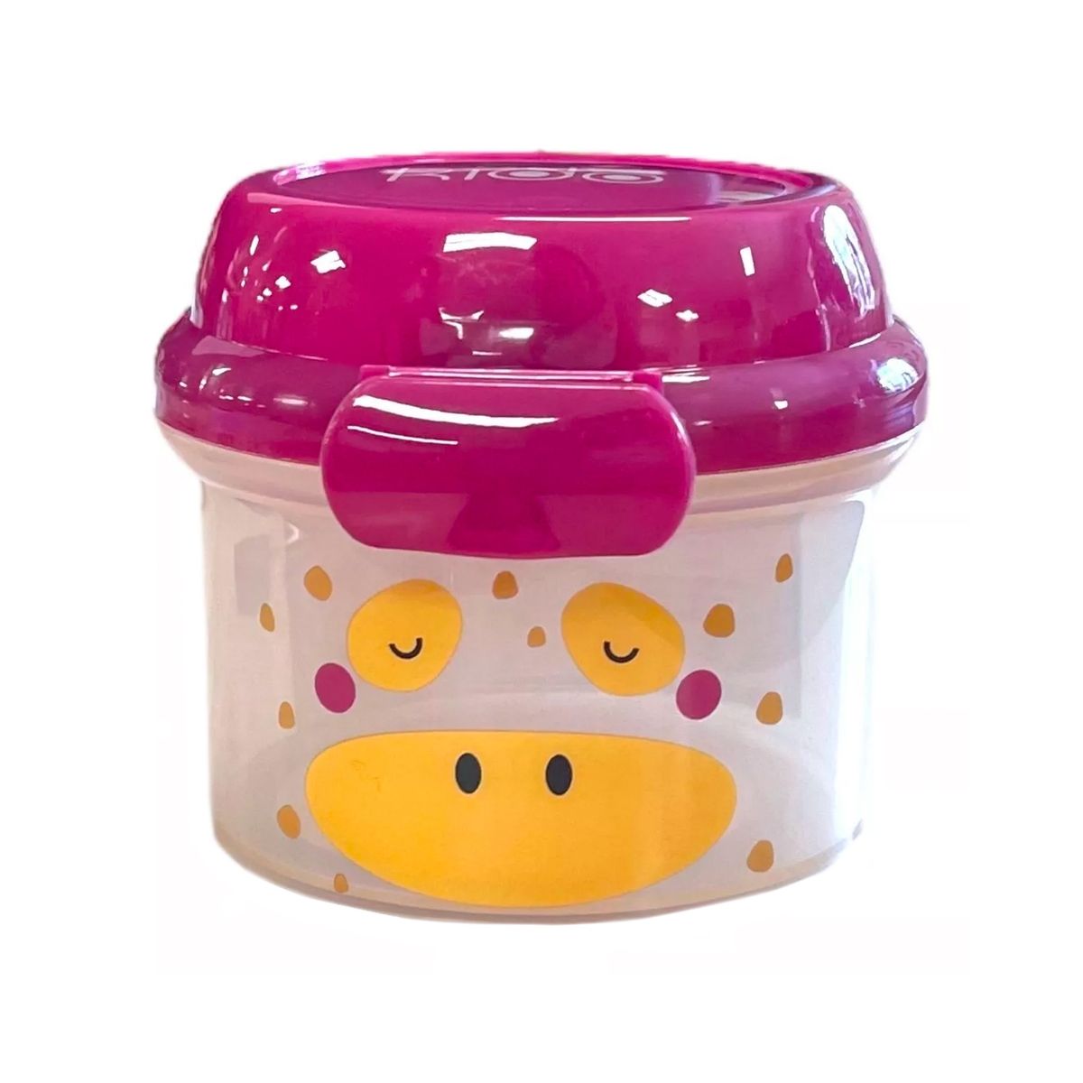 KEEP - Porta Snack Animal Collection II 280 ml Beige/Blanco/Azul - KIDO