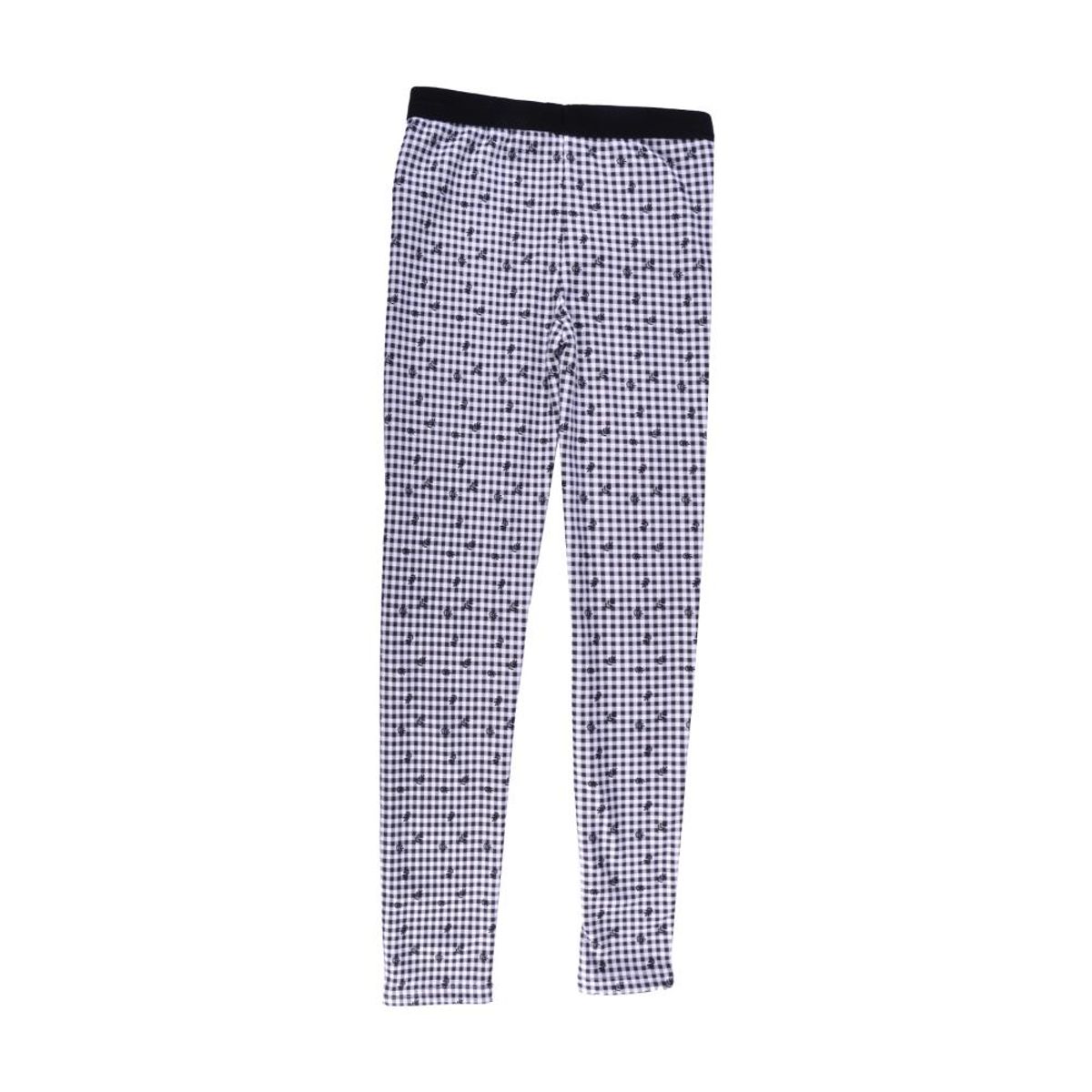 PILLIN - Calza Larga Estampada Niña Negro Pillin - Negro