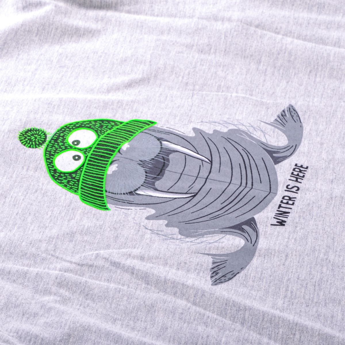 PILLIN - Polera Manga Larga Niño Gris claro Pillin PILLIN