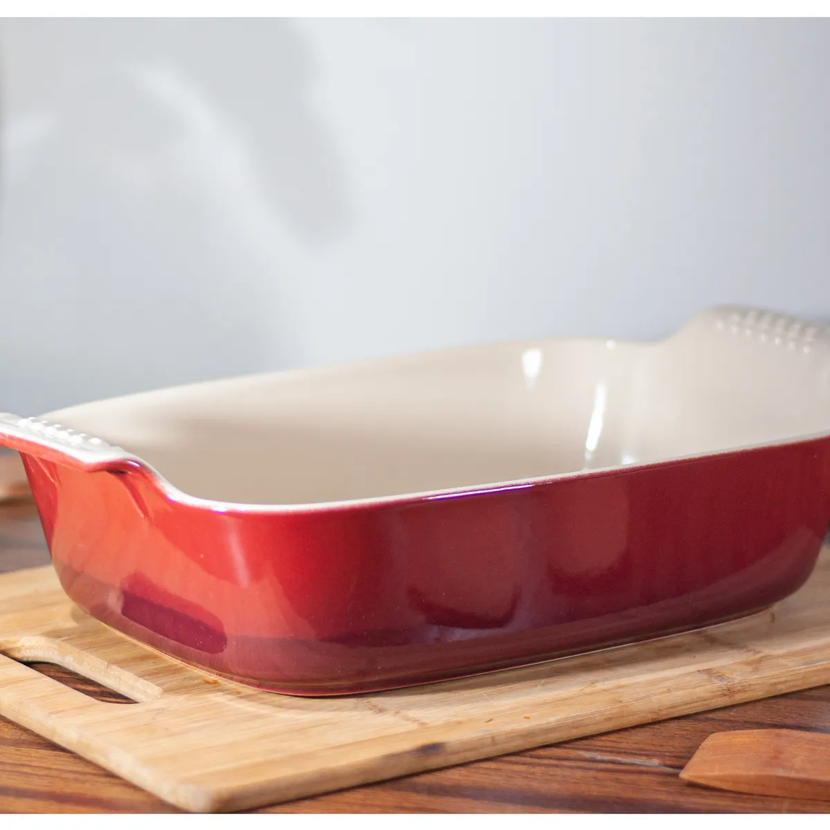 GENERICO - Fuente de Cerámica phorno tipo Gres - RECTANGULAR 37x19