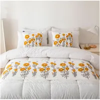 Piecera de Algodon con bordados 60*210 + 02 Fundas de cojin