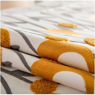 Imagen 2 del producto Piecera de Algodon con bordados 60*210 + 02 Fundas de cojin