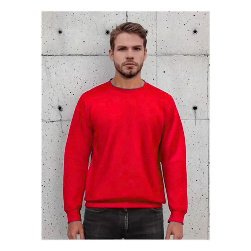 MPROPIA - Poleron Cuello Polo Invierno Forro Polar Unisex. 436