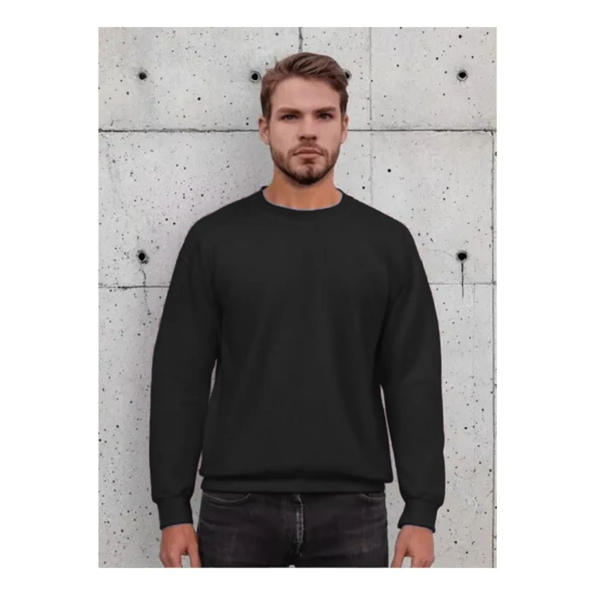 LOOK SHOP - Poleron Cuello Polo Invierno Forro Polar Unisex. 436