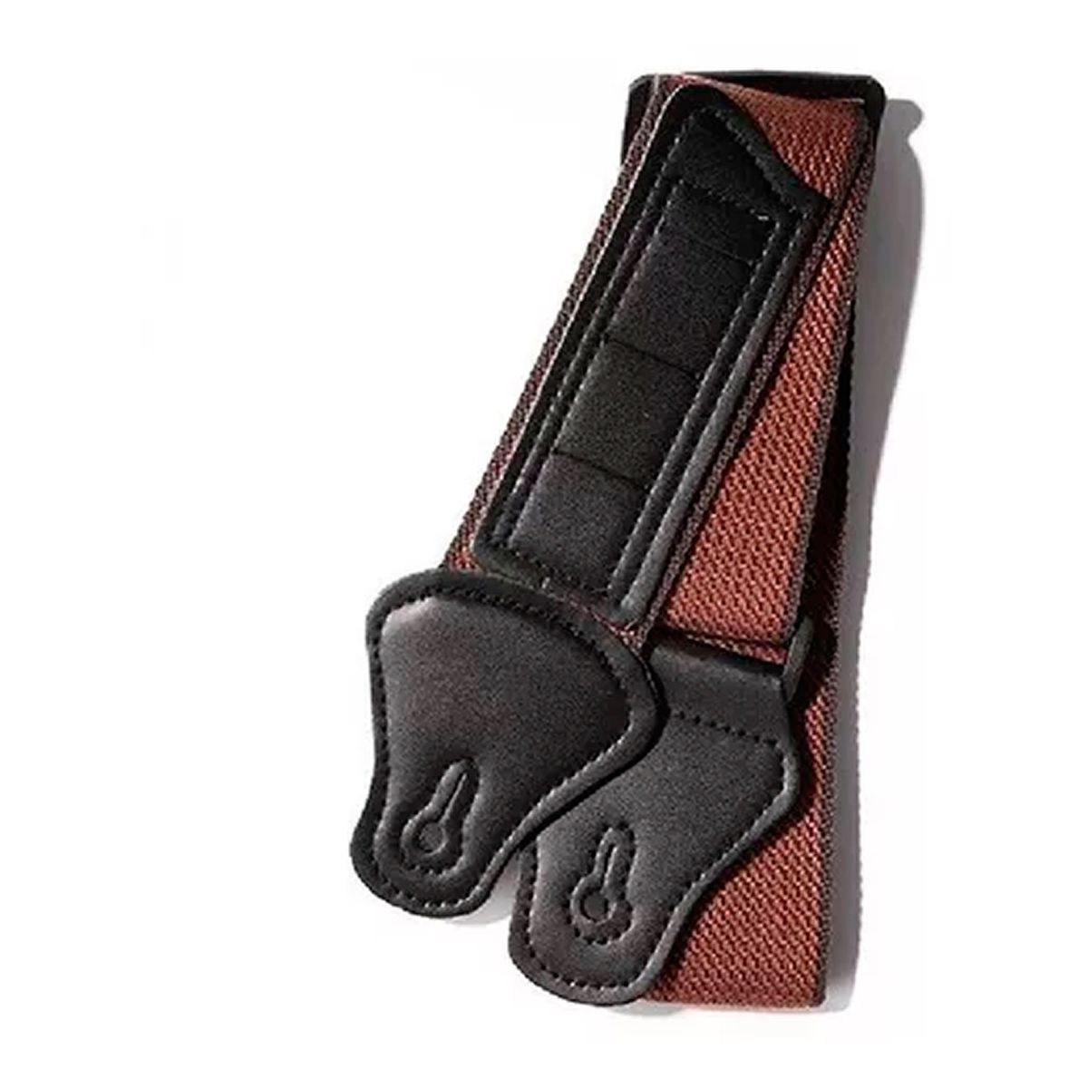 ESHOPANGIE - Correa Para Guitarra Y Bajo Puntas Cuero + 3 Uñetas