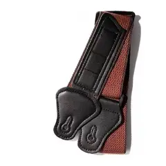 ESHOPANGIE - Correa Para Guitarra Y Bajo Puntas Cuero + 3 Uñetas