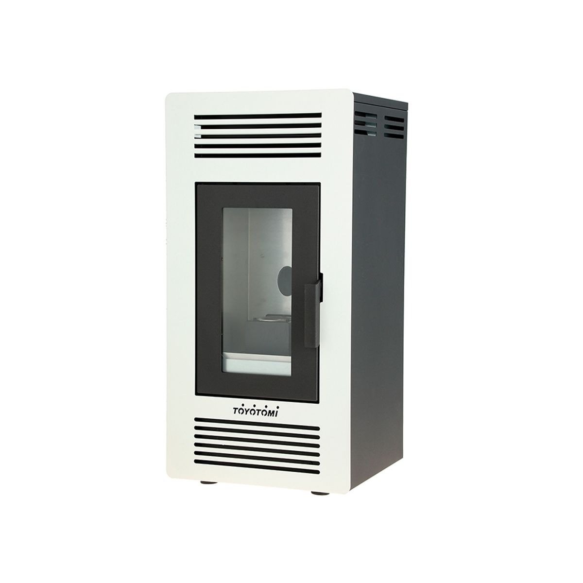 TOYOTOMI - Estufa a Pellet Toyotomi 6,9 kW PS-7500 Blanca