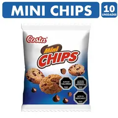 COSTA - Galletas Mini Chips De para Colación - Pack De 10un