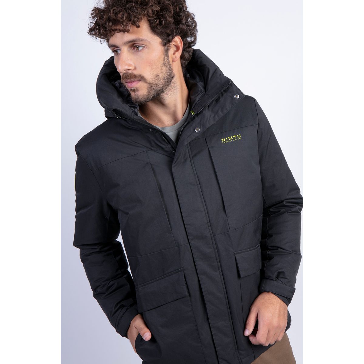 NIMTU - Chaqueta Urbana Chaiten Negro Nimtu