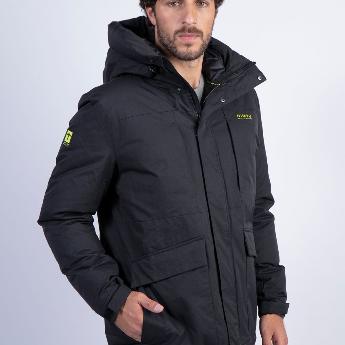 NIMTU - Chaqueta Urbana Chaiten Negro Nimtu