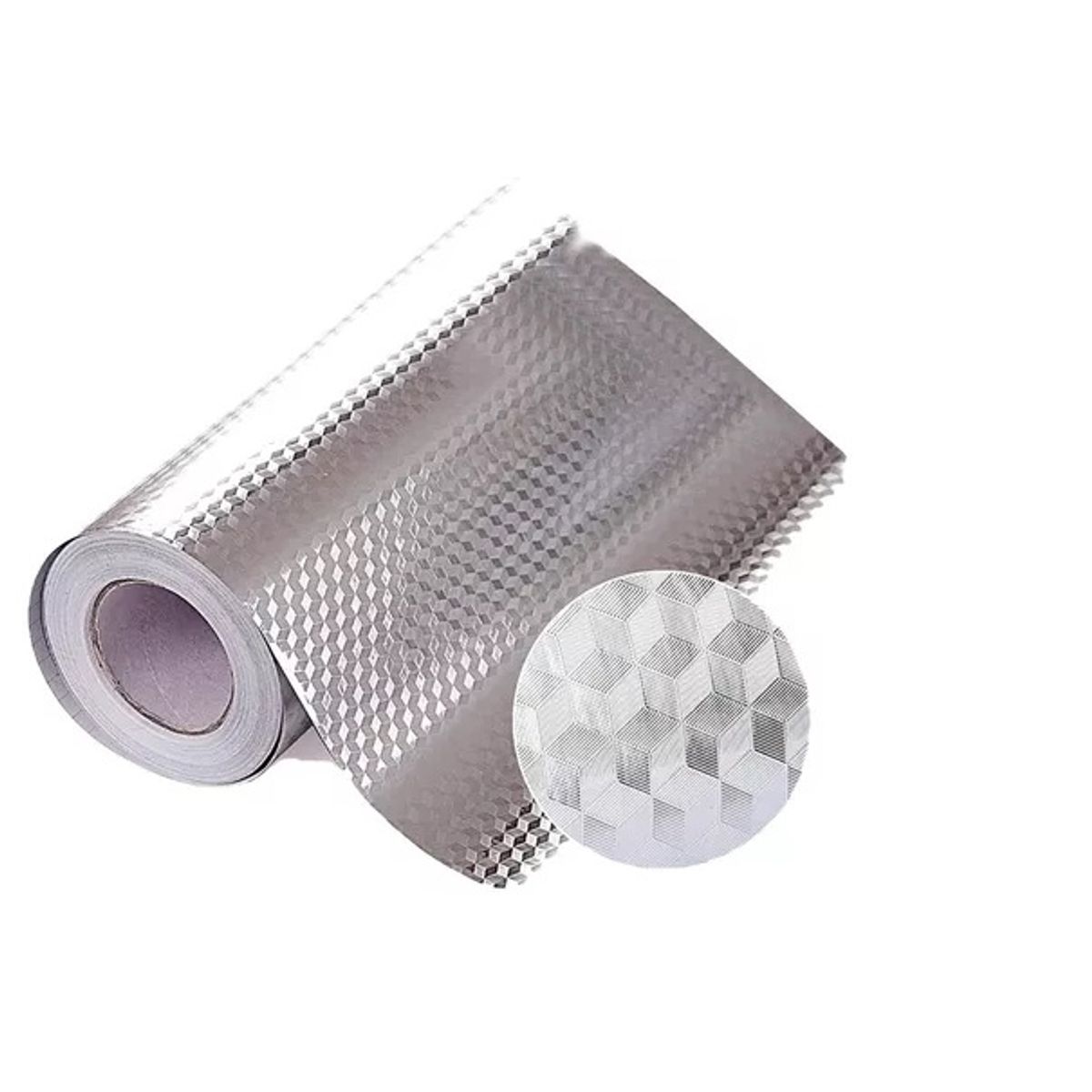 PASTELERIUS - Papel Mural Cocina Papel Aluminio Autoadhesivo Laminas 3mts