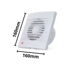 GENERICO - Extractor De Aire 16w 4 Pulgadas Baño Cocina Oficina