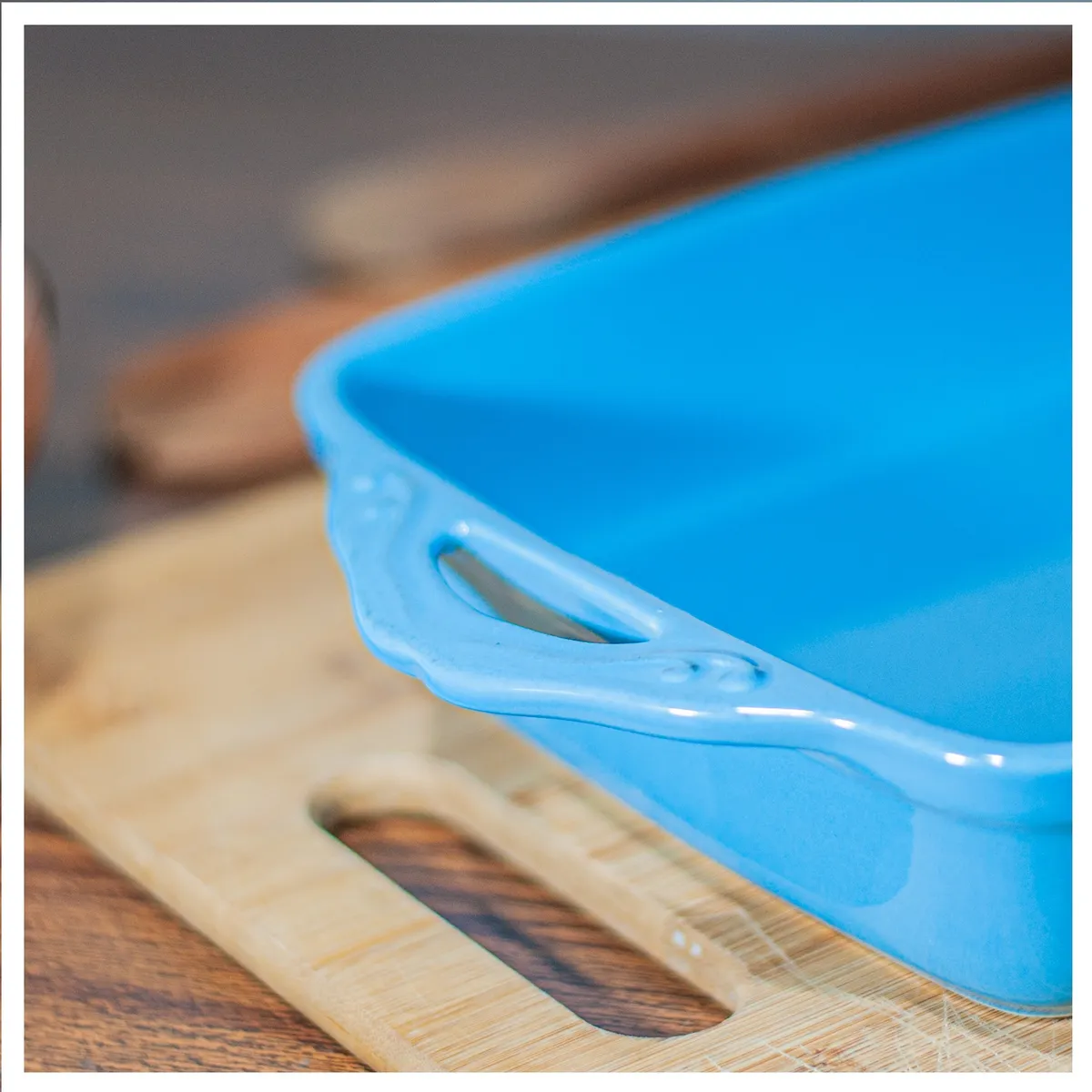 GENERICO - Fuente de Cerámica phorno tipo Gres - RECTANGULAR 31x20