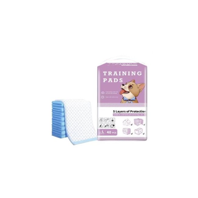 GENERICO - Pañales Sabanillas Mascotas Perros Y Gatos Talla L 40 unid