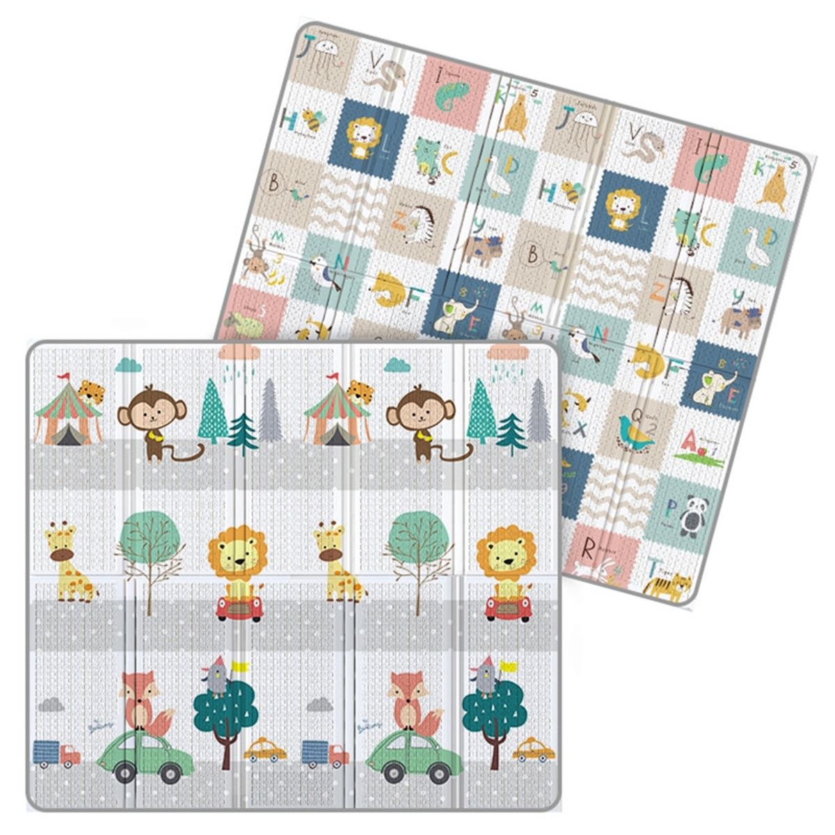 BABYLUNA - Alfombra Anti Golpe Impermeable 200x180x2 Viajes Magníficos