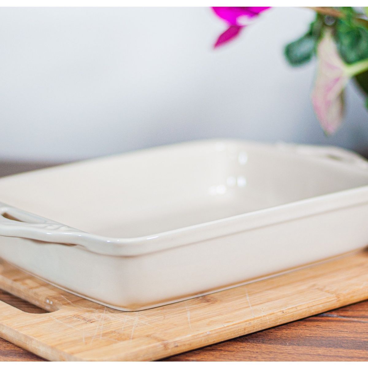 GENERICO - Fuente de Cerámica phorno tipo Gres - RECTANGULAR 31x20