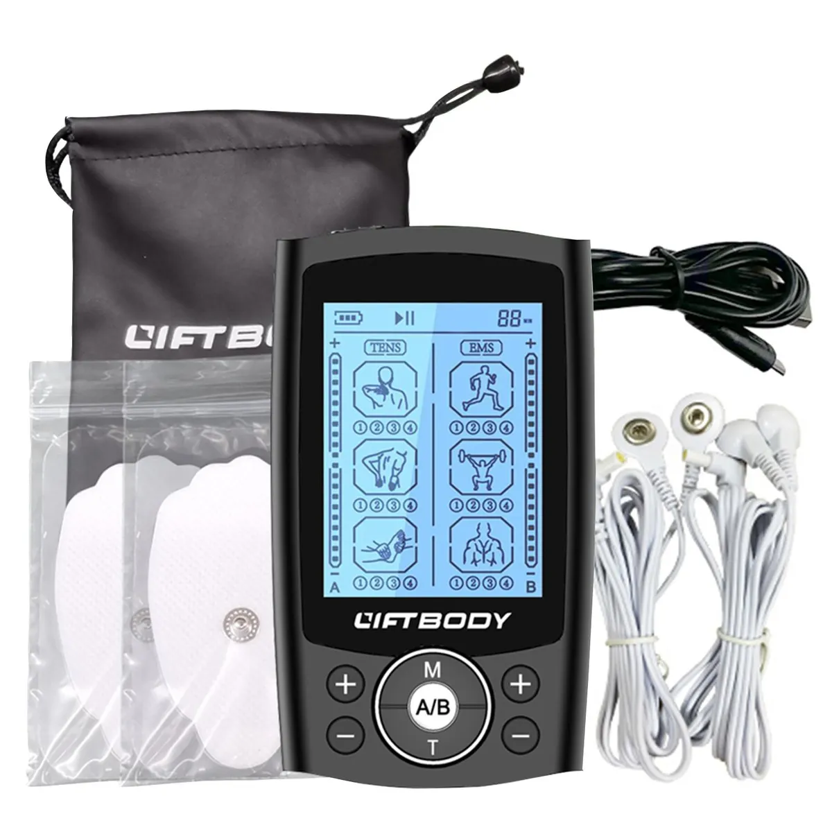 LIFTBODY - Tens + Electroestimulador Liftbody Electroterapia Muscular