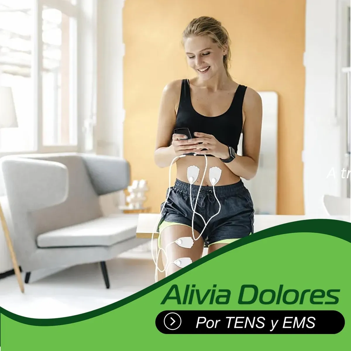 LIFTBODY - Tens + Electroestimulador Liftbody Electroterapia Muscular