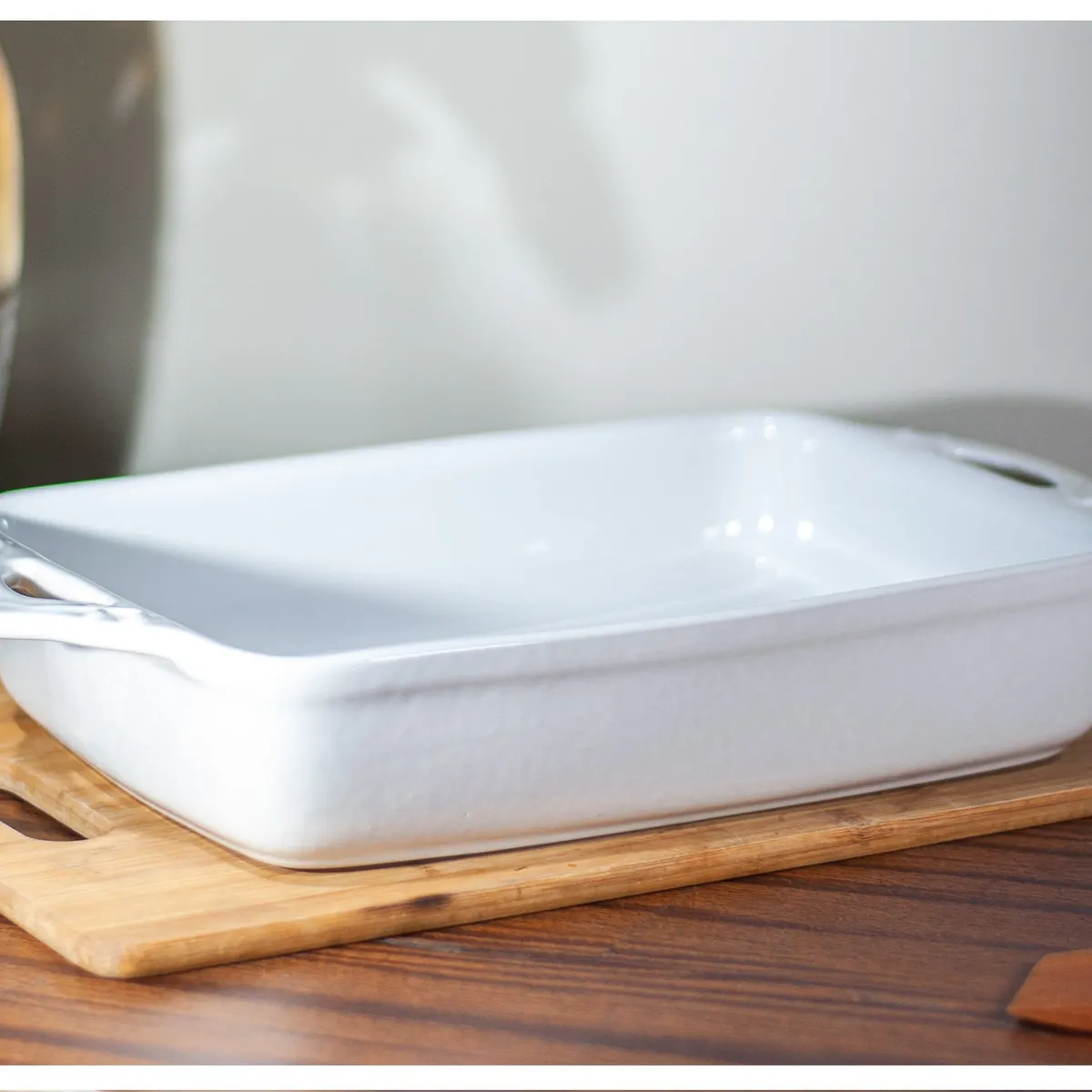 GENERICO - Fuente de Cerámica phorno tipo Gres - RECTANGULAR 38x24