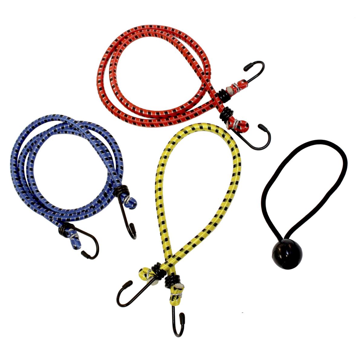 BLACKSMITH - Set 22 Unidades De Pulpo Elástico Multiuso