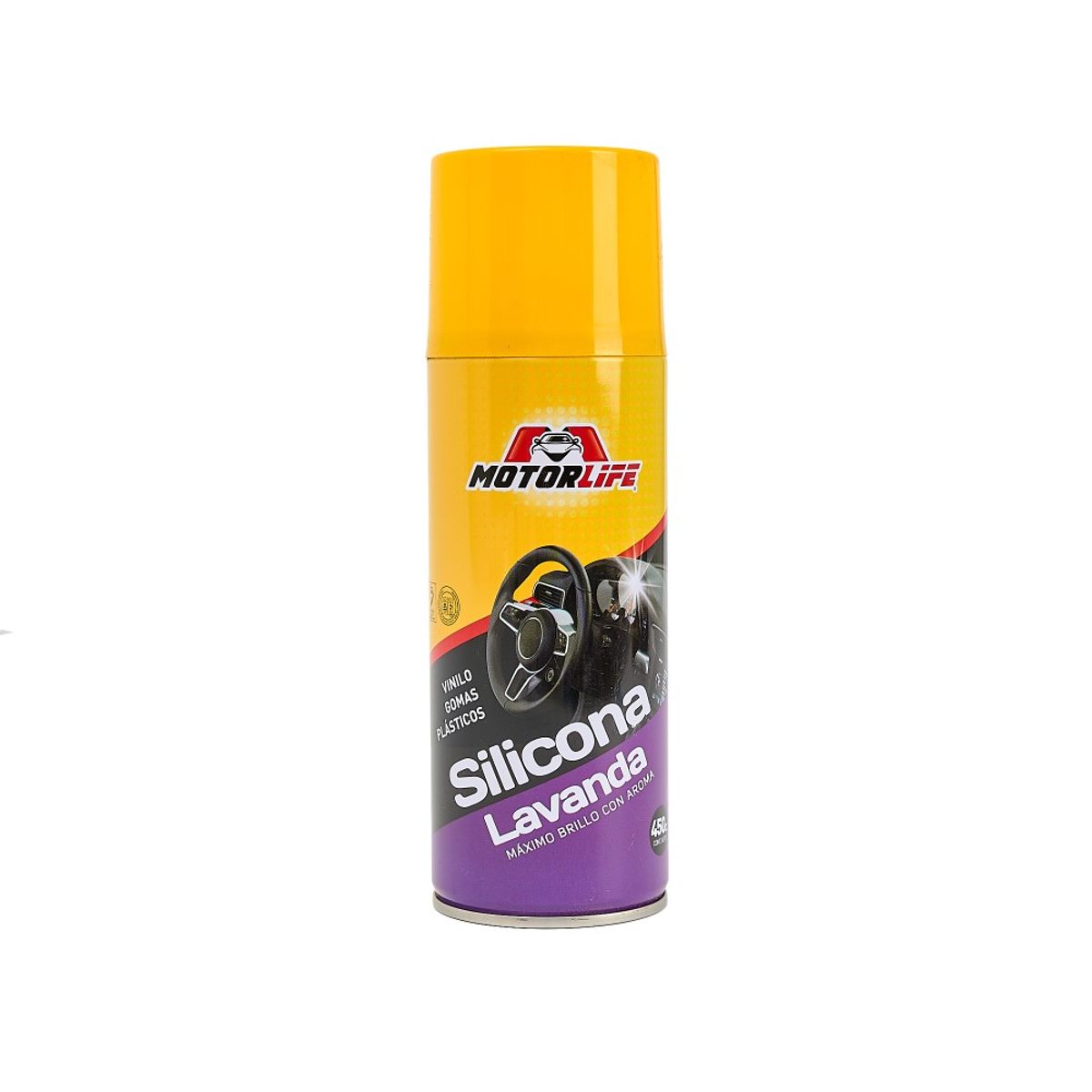 MOTORLIFE - Silicona Spray Lavanda Motorlife 450cc