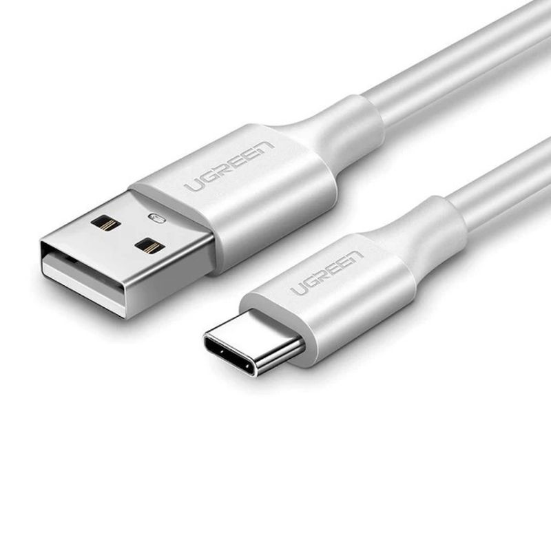 UGREEN - Cable USB-C a USB 2.0 A 2m Blanco UGREEN