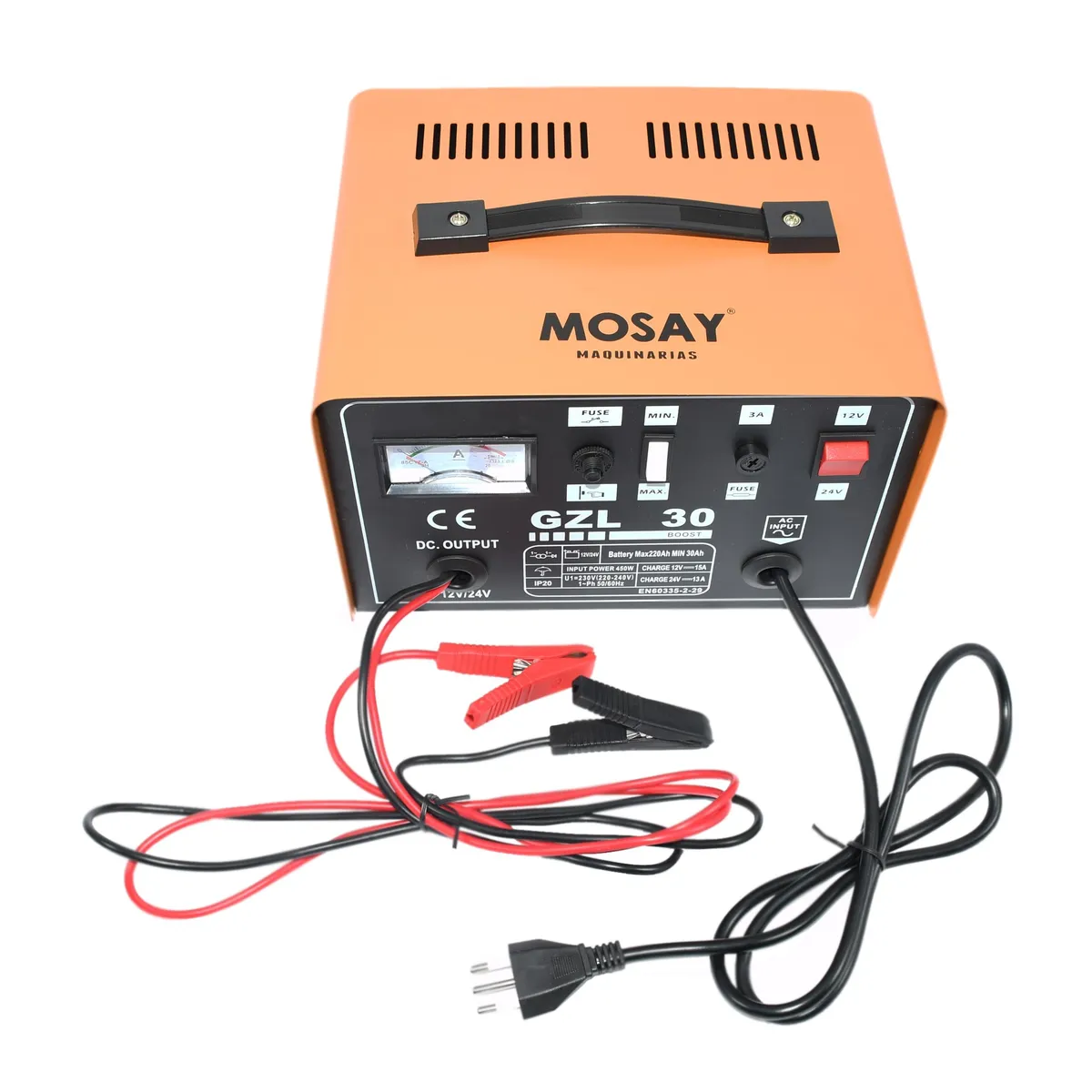 MOSAY - Cargador De Bateria 12V/24V Mosay GZL 30