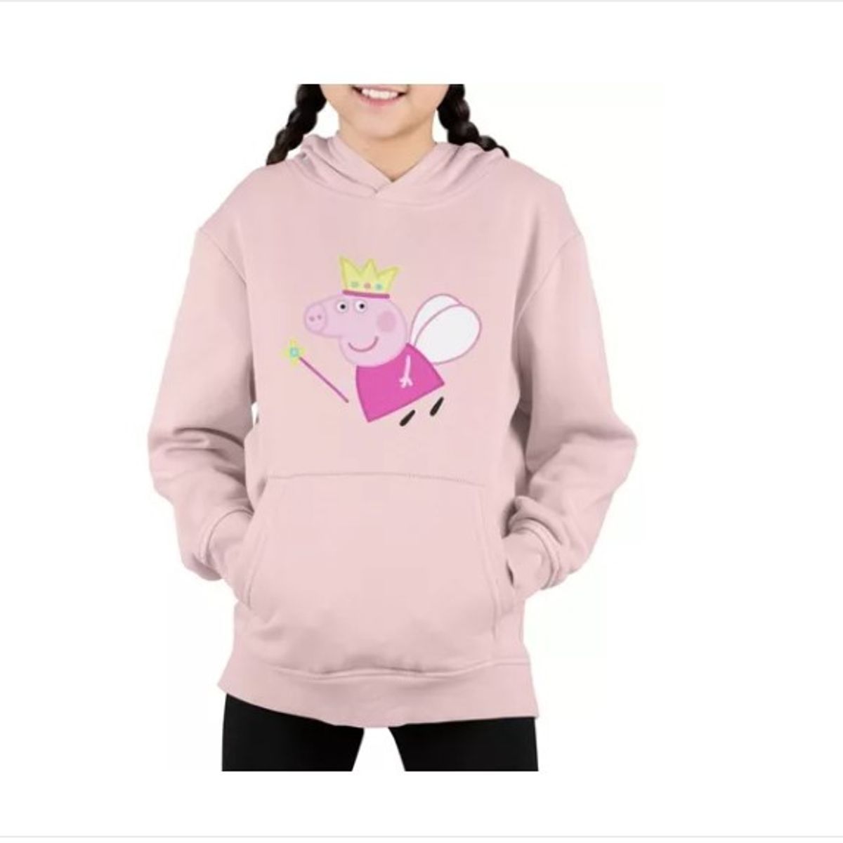 GENERICO - Polerón Niña Peppa Pig La Cerdita Hada