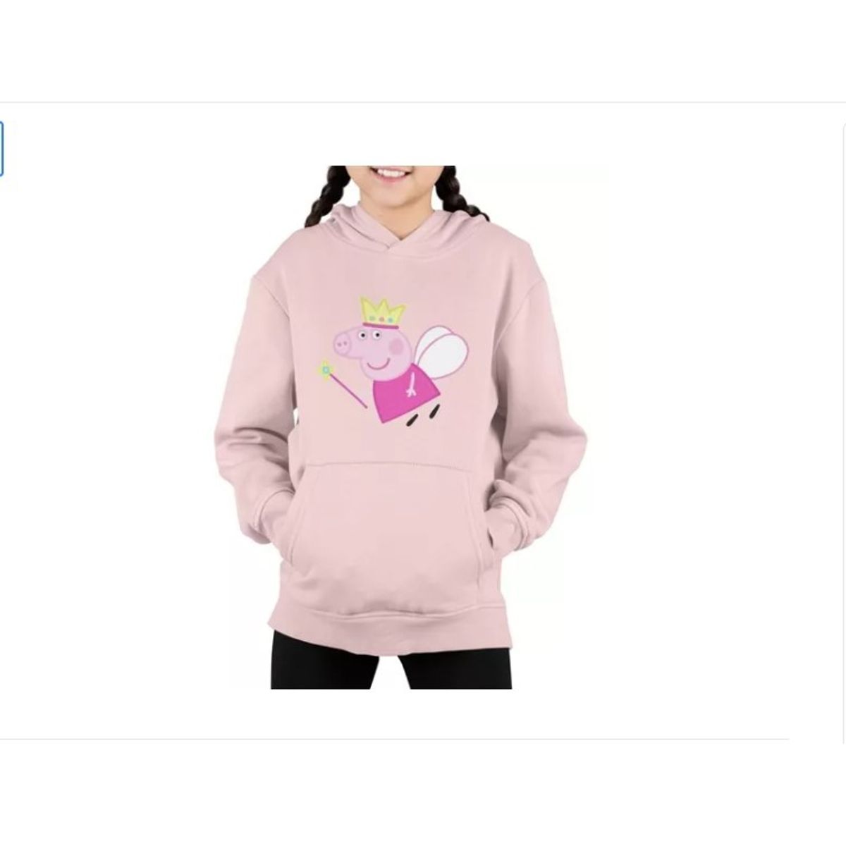 GENERICO - Polerón Niña Peppa Pig La Cerdita Hada
