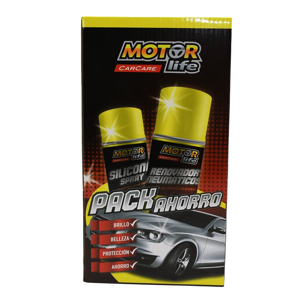 MOTORLIFE - PACK SILICONA + RENOVADOR MOTORLIFE