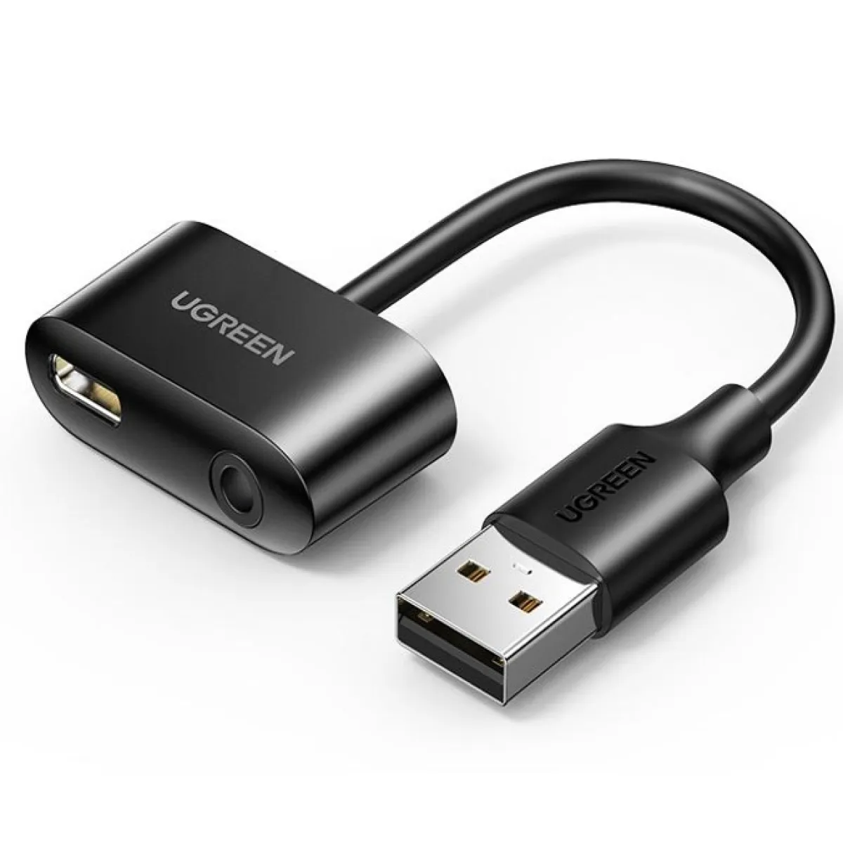 UGREEN - Adaptador de audio USB A a USB-C + AUX 3,5 mm UGREEN