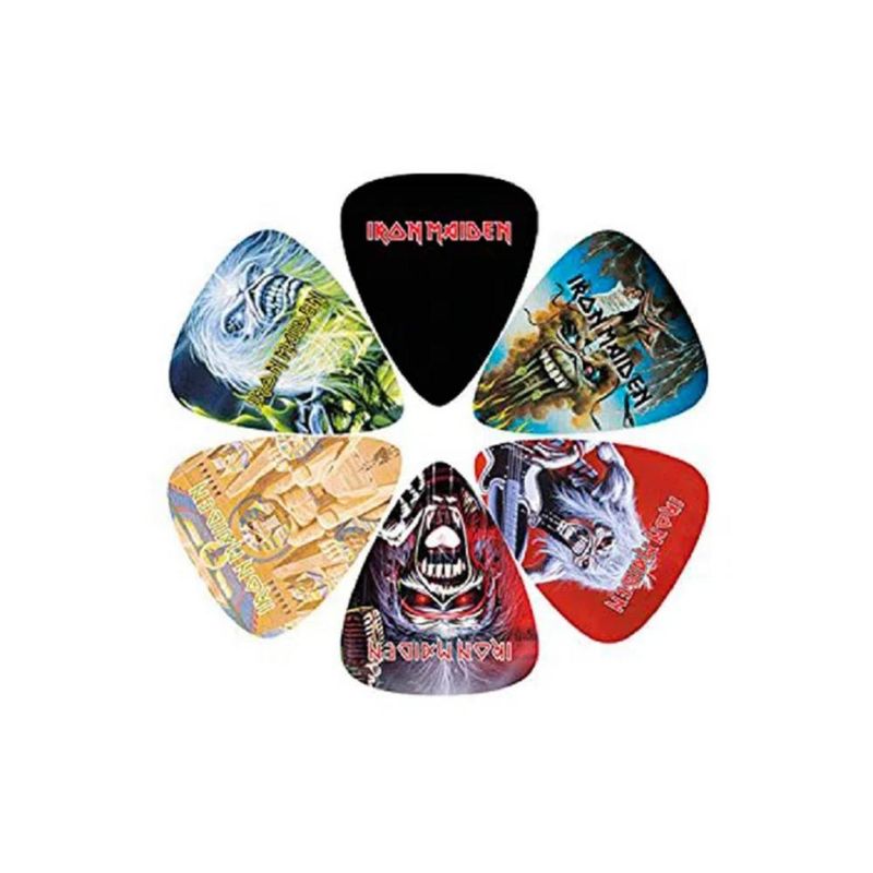 ROCKCABLE - LP-INM2 PACK UÑETAS 6 IRON MAIDEN PERRI'S LEATHERS ROCKCABLE