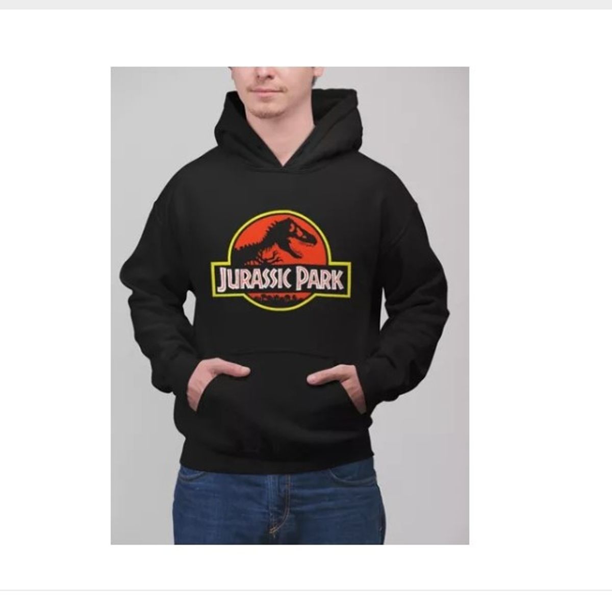 GENERICO - Polerón Jurassic Park Dinosaurio Algodón