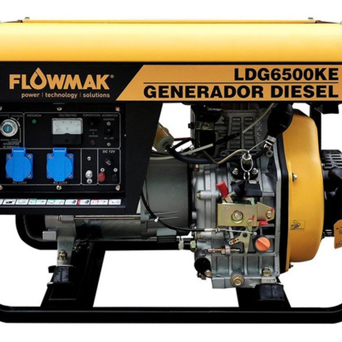 FLOWMAK - Generador Diesel Flowmak Ldg6500ke 220v 5kw Pe