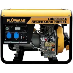FLOWMAK - Generador Diesel Ldg6500ke 220v 5kw Pe
