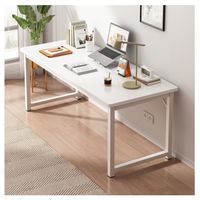 Escritorio Moderno Liso Oficina Madera 120x60x75cm Homer 20230211…