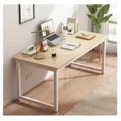 HOMER DESIGN - Escritorio Moderno Liso Oficina Madera 120x60x75cm Homer 20230210